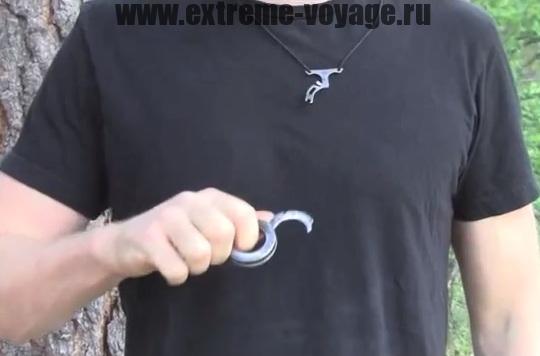Скрытый нашейный нож-кольцо MK-14 Vicious Circle Скрытый нашейный нож-кольцо MK-14 Vicious Circle