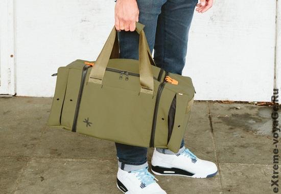 Всепогодная прочная вещевая сумка Shrine Sneaker Duffel