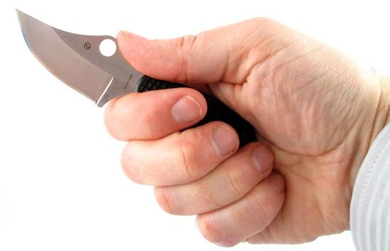Скрытый боевой нож для самозащиты Spyderco ARK H1 Скрытый боевой нож для самозащиты Spyderco ARK H1