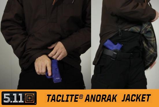 Куртка анорак для скрытого ношения оружия 5.11 Taclite Куртка анорак для скрытого ношения оружия 5.11 Taclite