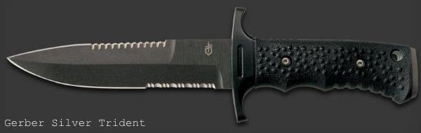 Армейский нож с фиксированным лезвием Gerber Silver Trident Армейский нож с фиксированным лезвием Gerber Silver Trident