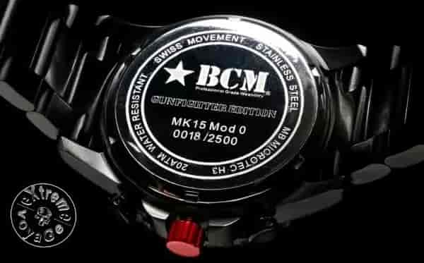 Гравировка в часах BCM MK15 Time Piece Гравировка в часах BCM MK15 Time Piece