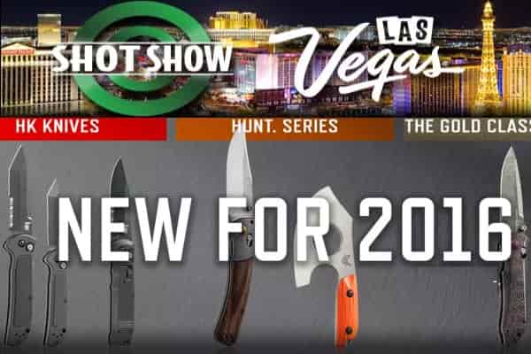 SHOT Show 2016: серия клинков от компании Benchmade