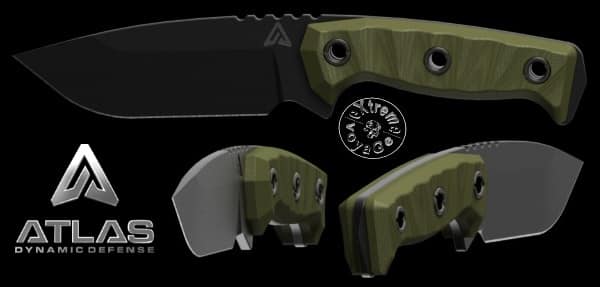 Atlas Dynamic Defense Harbinger Knife Atlas Dynamic Defense Harbinger Knife