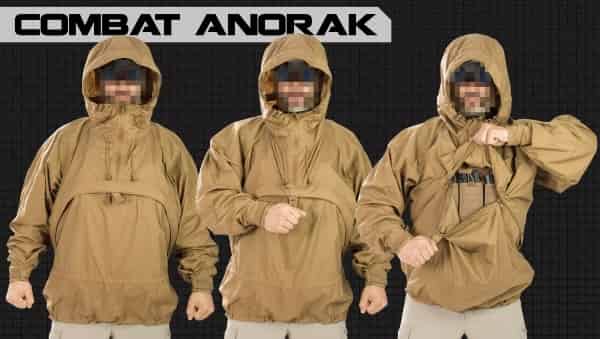 Combat Anorak оснащается специальным «оперативным» шнурком Combat Anorak оснащается специальным «оперативным» шнурком