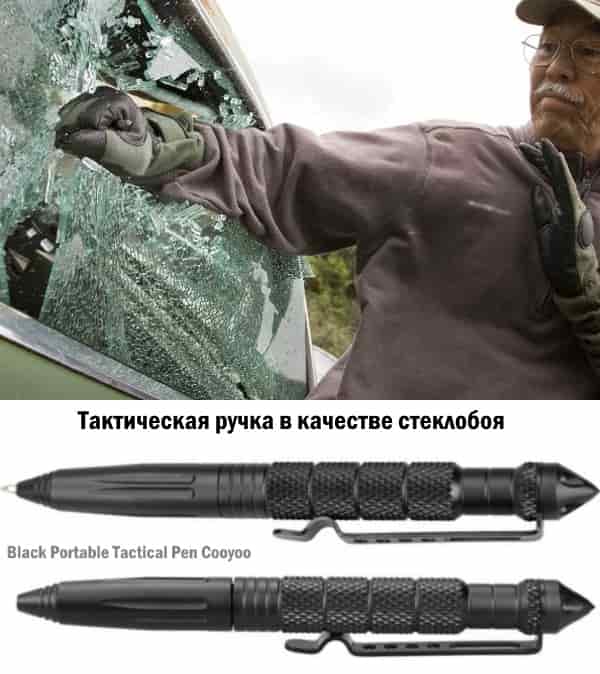 Тактическая ручка для самозащиты Cooyoo Тактическая ручка для самозащиты Cooyoo