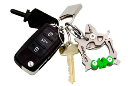 Универсальный мультитул-брелок с подсветкой GRIPsher Универсальный мультитул-брелок с подсветкой GRIPsher