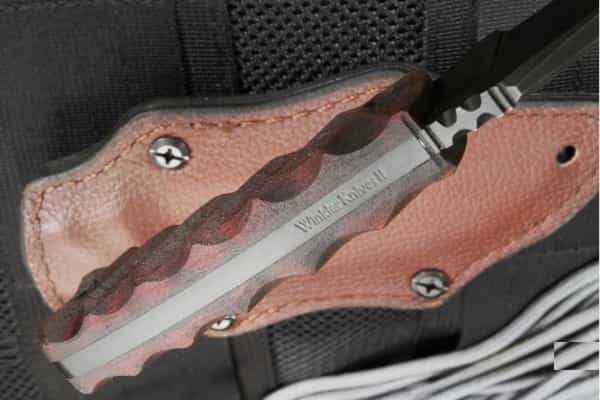 Охотничий нож Blue Ridge Hunter из дамасской стали