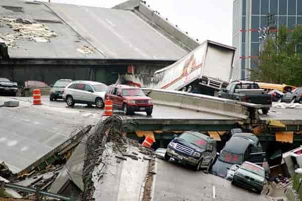 Как выжить в автомобиле при обрушении моста: 7 советов
